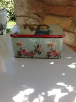 SCATOLA DI LATTA "BERTOLINI" 22X13X12
